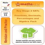 KS2 SATS Fractions, Decimals, Percentages and Algebra Pack